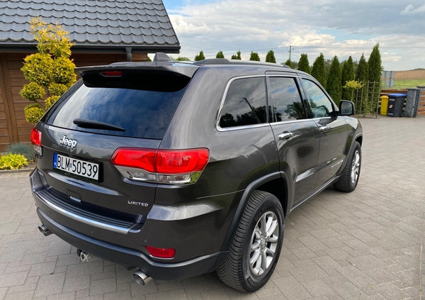 Jeep Grand Cherokee cena 96000 przebieg: 147000, rok produkcji 2014 z Łomża małe 497